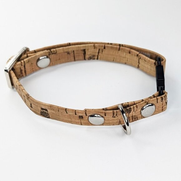 Corky Cat Co. Other - Cork Breakaway Cat Collar in Natural Cork